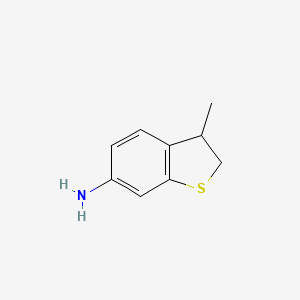 3-Methyl-2,3-dihydro-1-benzothiophen-6-amine