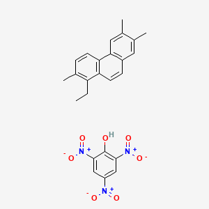 1-Ethyl-2,6,7-trimethylphenanthrene;2,4,6-trinitrophenol