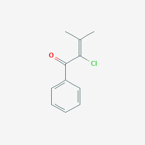 2-Chloro-3-methyl-1-phenylbut-2-en-1-one