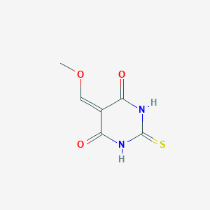 5-(Methoxymethylidene)-2-sulfanylidenedihydropyrimidine-4,6(1H,5H)-dione