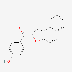 (1,2-Dihydronaphtho[2,1-b]furan-2-yl)(4-hydroxyphenyl)methanone