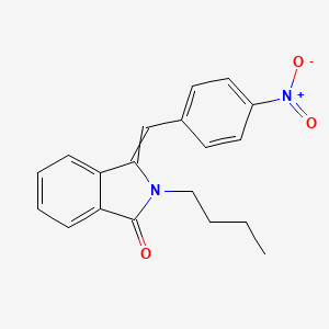 2-Butyl-3-[(4-nitrophenyl)methylidene]-2,3-dihydro-1H-isoindol-1-one