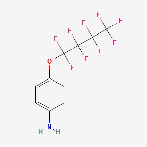 4-(Nonafluorobutoxy)aniline