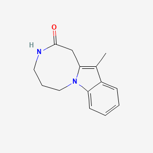 12-Methyl-3,4,5,6-tetrahydro[1,5]diazocino[1,2-a]indol-2(1H)-one