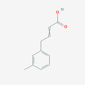 4-(3-Methylphenyl)but-2-enoic acid