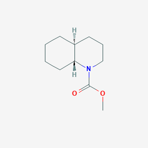 Methyl (4aS,8aR)-octahydroquinoline-1(2H)-carboxylate