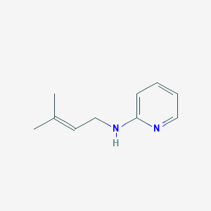 N-(3-Methylbut-2-en-1-yl)pyridin-2-amine