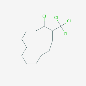 1-Chloro-2-(trichloromethyl)cyclododecane