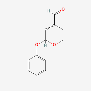 4-Methoxy-2-methyl-4-phenoxybut-2-enal