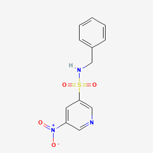 N-Benzyl-5-nitropyridine-3-sulfonamide