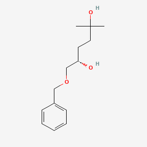 (2S)-1-(Benzyloxy)-5-methylhexane-2,5-diol