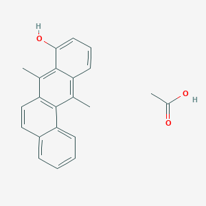 Acetic acid;7,12-dimethylbenzo[a]anthracen-8-ol