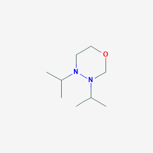 3,4-Di(propan-2-yl)-1,3,4-oxadiazinane