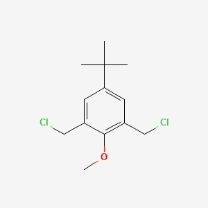 5-tert-Butyl-1,3-bis(chloromethyl)-2-methoxybenzene