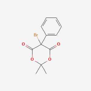 5-Bromo-2,2-dimethyl-5-phenyl-1,3-dioxane-4,6-dione