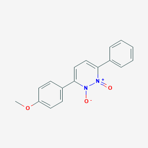 3-(4-Methoxyphenyl)-1-oxo-6-phenylpyridazin-1-ium-2(1H)-olate