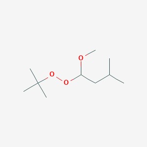 1-(tert-Butylperoxy)-1-methoxy-3-methylbutane