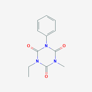 1-Ethyl-3-methyl-5-phenyl-1,3,5-triazinane-2,4,6-trione