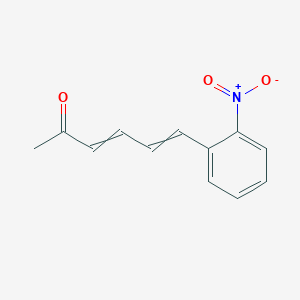 6-(2-Nitrophenyl)hexa-3,5-dien-2-one