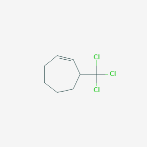 3-(Trichloromethyl)cyclohept-1-ene