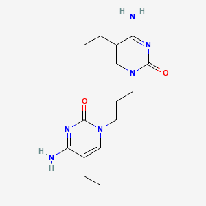 1,1'-(Propane-1,3-diyl)bis(4-amino-5-ethylpyrimidin-2(1H)-one)