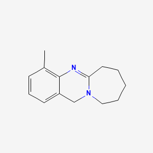 4-Methyl-6,7,8,9,10,12-hexahydroazepino[2,1-b]quinazoline