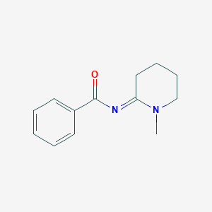 Benzamide, N-(1-methyl-2-piperidinylidene)-