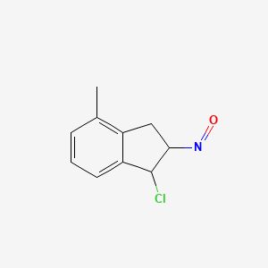 1-Chloro-4-methyl-2-nitroso-2,3-dihydro-1H-indene