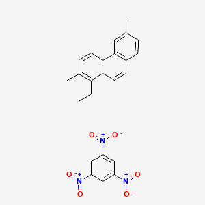 1-Ethyl-2,6-dimethylphenanthrene;1,3,5-trinitrobenzene