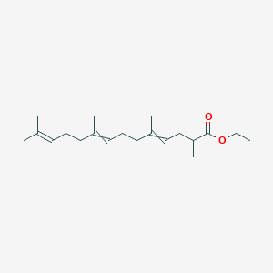 Ethyl 2,5,9,13-tetramethyltetradeca-4,8,12-trienoate