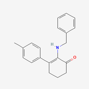 2-(Benzylamino)-4'-methyl-5,6-dihydro[1,1'-biphenyl]-3(4H)-one