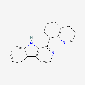 1-(5,6,7,8-Tetrahydroquinolin-8-yl)-9H-beta-carboline