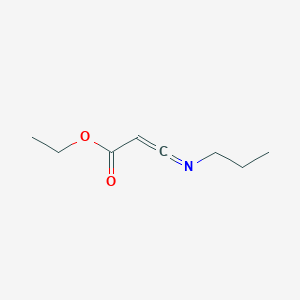 Ethyl 3-(propylimino)prop-2-enoate