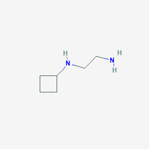 molecular formula C6H14N2 B1453734 N-(2-aminoethyl)cyclobutanamine CAS No. 1119261-24-3
