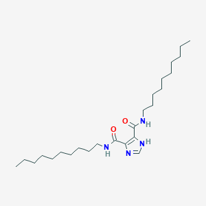 N~4~,N~5~-Didecyl-1H-imidazole-4,5-dicarboxamide