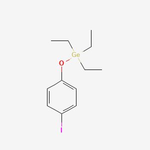 Triethyl(4-iodophenoxy)germane