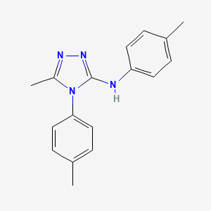 5-Methyl-N,4-bis(4-methylphenyl)-4H-1,2,4-triazol-3-amine