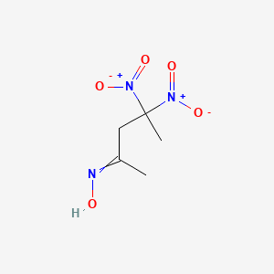 N-(4,4-Dinitropentan-2-ylidene)hydroxylamine