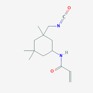 N-[3-(Isocyanatomethyl)-3,5,5-trimethylcyclohexyl]prop-2-enamide