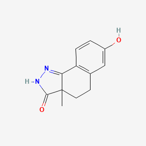 3a-Methyl-4,5-dihydro-1H-benzo[g]indazole-3,7(2H,3aH)-dione