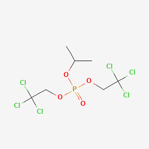 Propan-2-yl bis(2,2,2-trichloroethyl) phosphate