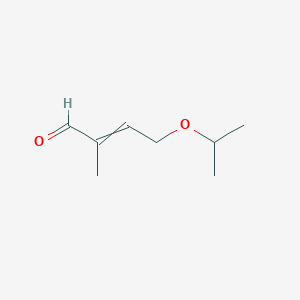 2-Methyl-4-[(propan-2-yl)oxy]but-2-enal