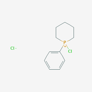 1-Chloro-1-phenylphosphinan-1-ium chloride