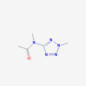 N-Methyl-N-(2-methyl-2H-tetrazol-5-yl)acetamide