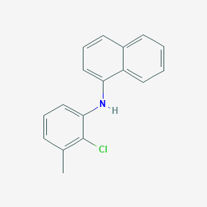 1-Naphthalenamine, N-(2-chloro-3-methylphenyl)-