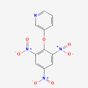 3-(2,4,6-Trinitrophenoxy)pyridine