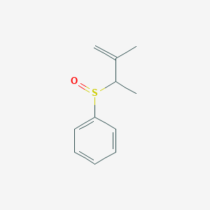 (3-Methylbut-3-ene-2-sulfinyl)benzene