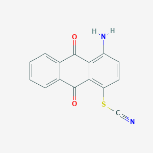 Thiocyanic acid, 4-amino-9,10-dihydro-9,10-dioxo-1-anthracenyl ester