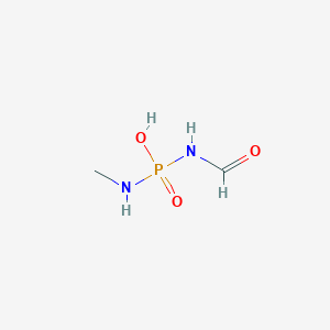 N-Formyl-N'-methylphosphorodiamidic acid