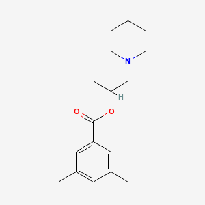 1-(Piperidin-1-yl)propan-2-yl 3,5-dimethylbenzoate